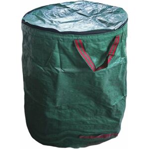 LANGRAY Garden Waste Bags, Large Capacity Garden Leaf Waste Sacks with Lid and Handles, Waterproof Foldable Rubbish Refuse Sacks, 3