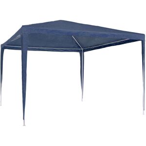 Tectake - Gazebo Klara 3x3m with uv Protection - Pavilion, garden tent, garden pavilion - blue - blue