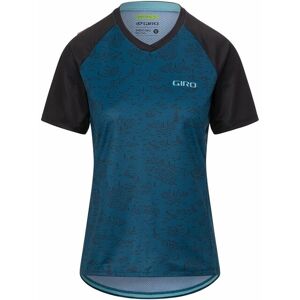 Giro Women'S Roust Short Sleeve Mtb Jersey 2022: Harbour Blue Scree L Zfgia7138960