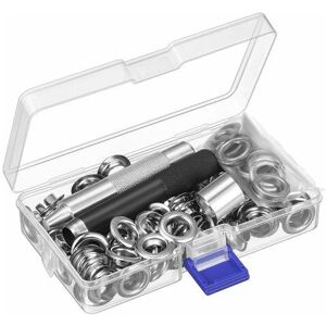 ORCHIDÉE Grommet Tool Kit and 100 Sets Eyelet Grommets with Storage Box