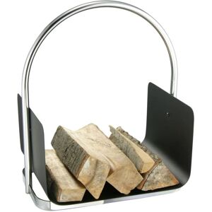 Berkfield Home - hi Firewood Holder Silver 40.5x30x47 cm