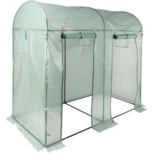 Greenhouse with 2 Doors Green HI Green