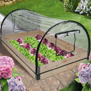 Berkfield Home - hi Greenhouse With Wooden Frame 120x80x50 cm