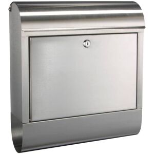 Berkfield Home - hi Letter Box Stainless Steel 38x12x42.5 cm