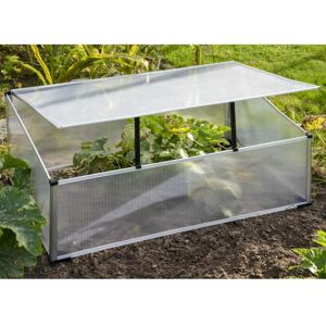 Berkfield Home - hi Mini Greenhouse 100x60x40 cm Aluminium Transparent