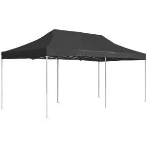 Professional Folding Party Tent Aluminium 6x3 m Anthracite VD29633 - Hommoo