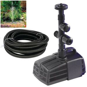 Hozelock - Cascade 1500 Fountain & Waterfall Pond Pump 3354 & 5m Hose