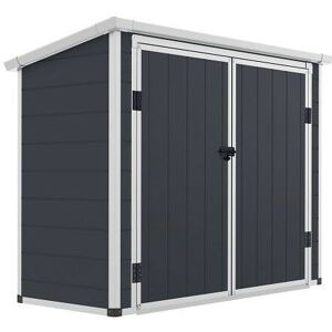 Jasmine - Plastic Storage Units 6x3 (with Foundation Kit) - Dark Grey