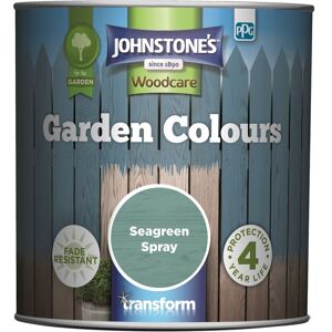 Johnstone's - Johnstones Woodcare Garden Colours Paint - 1L - Seagreen Spray - Seagreen Spray