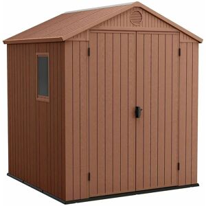 Darwin Shed 6 x 6ft - Brown - Keter