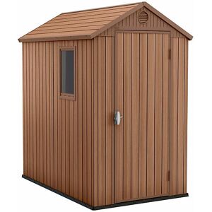 Darwin 6 x 4ft Shed - Brown - Keter