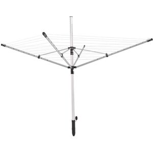 Berkfield Home - Leifheit Rotary Clothesline LinoPush 500 Schwarz 85360