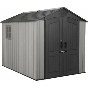 7 Ft. x 9.5 Ft. Outdoor Storage Shed - Storm Dust - Lifetime