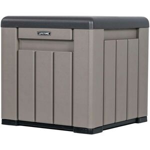 Outdoor Storage Cube - Storm Dust - Lifetime