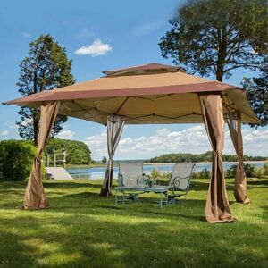 Mcc Direct - maximus Royal 4x4m Pop-up Gazebo Outdoor Patio Canopy Tent