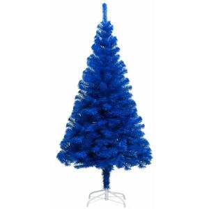 BERKFIELD HOME Mayfair Artificial Christmas Tree with LEDs&Ball Set Blue 120 cm pvc