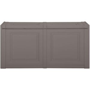 BERKFIELD HOME Mayfair Cushion Box Grey 86x40x42 cm