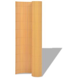 BERKFIELD HOME Mayfair Double-Sided Garden Fence pvc 90x300 cm Yellow