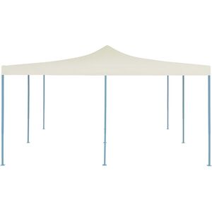 Berkfield Home - Mayfair Folding Gazebo 5x5 m Cream