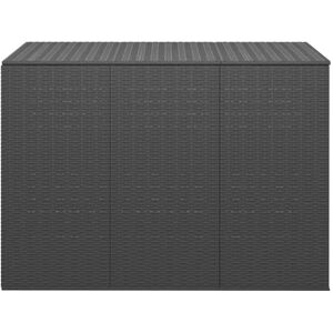 BERKFIELD HOME Mayfair Garden Cushion Box pe Rattan 145x100x103 cm Black