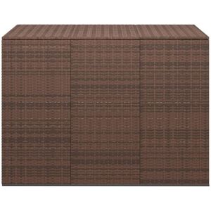 BERKFIELD HOME Mayfair Garden Cushion Box pe Rattan 145x100x103 cm Brown