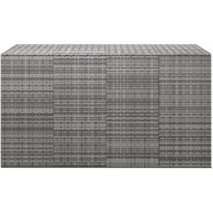 BERKFIELD HOME Mayfair Garden Cushion Box PE Rattan 194x100x103 cm Grey