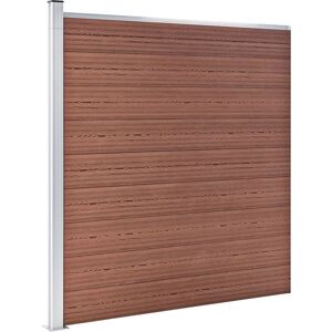 BERKFIELD HOME Mayfair Garden Fence wpc 175x186 cm Brown