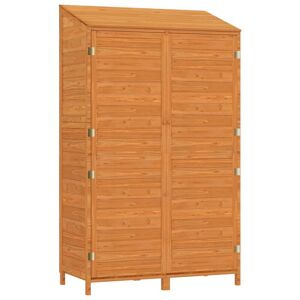 BERKFIELD HOME Mayfair Garden Shed Brown 102x52x174.5 cm Solid Wood Fir