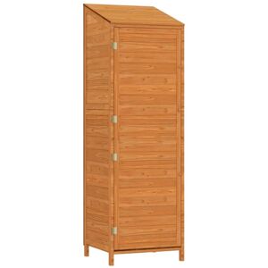 Berkfield Home - Mayfair Garden Shed Brown 55x52x174.5 cm Solid Wood Fir