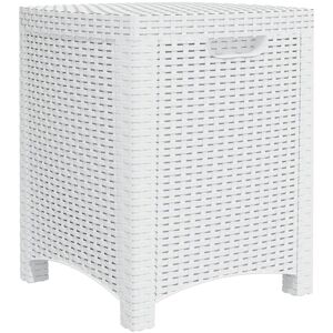 Berkfield Home - Mayfair Garden Storage Box 39x39x46 cm pp Rattan White