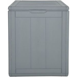 Berkfield Home - Mayfair Garden Storage Box 90L Grey pp Rattan