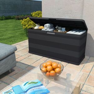 Berkfield Home - Mayfair Garden Storage Box Black 117x45x56 cm