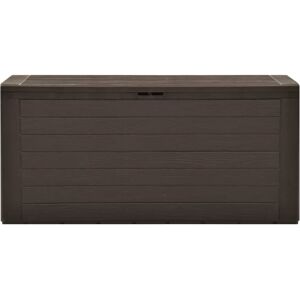 Berkfield Home - Mayfair Garden Storage Box Brown 116x44x55 cm