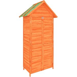 BERKFIELD HOME Mayfair Garden Tool Shed Brown 89x52.5x175 cm Solid Wood Pine