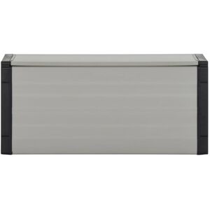 Berkfield Home - Mayfair Garden Waste Basket Grey 85x34x40 cm