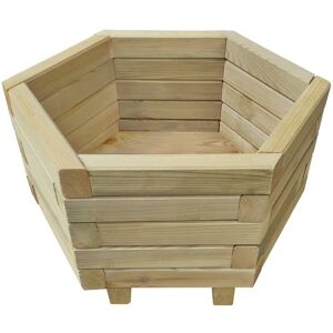 BERKFIELD HOME Mayfair Two Piece Garden Raised Bed Set Impregnated Pinewood