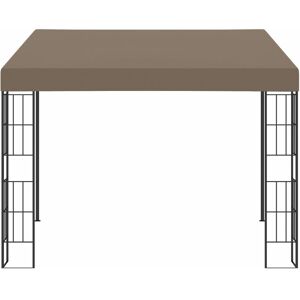 Berkfield Home - Mayfair Wall-mounted Gazebo 3x3 m Taupe Fabric