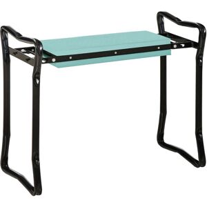 Outsunny - 2In1 Folding Garden Kneeler Foam Chair Pad Support Bench Gardening Tool - Dark Green