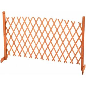 Arched Expanding Freestanding Wooden Trellis Fence Garden Screen - Oypla