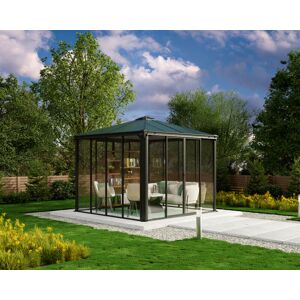 PALRAM - CANOPIA Canopia Ledro 3 X 3 Aluminum Enclosed Gazebo