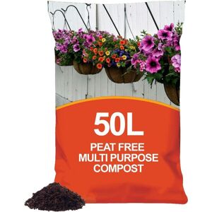 Simpa - Peat Free Nutrient Rich All Purpose Compost - 50L