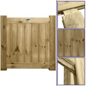 Premier Garden Supplies - Premier Pathway Vertical t&g Gate (h) 3ft [90cm] x (w) 3ft [90cm] - Pressure Treated (Tanalised)