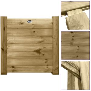 Premier Garden Supplies - Premier Pathway Horizontal t&g Gate (h) 3ft [90cm] x (w) 3ft [90cm] - Pressure Treated (Tanalised)