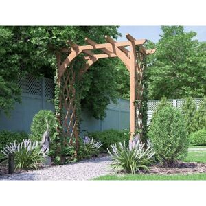 DUNSTER HOUSE LTD. Pergola Lattice Trellis Arch Wooden Furniture Garden Plant Frame - Jasmine