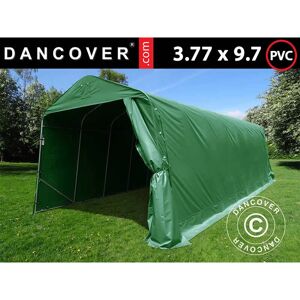 DANCOVER Portable Garage Garage tent pro 3.77x9.7x3.18 m, pvc, Green - Green