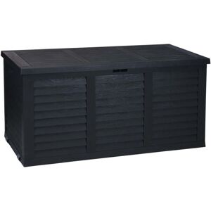 Berkfield Home - ProGarden Garden Storage Box with Wheel 300 l Dark Grey