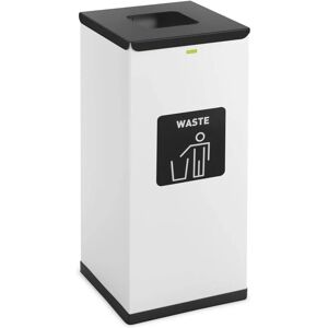 ULSONIX Recycling Bin Kitchen Lid Bio Label 60 Litre