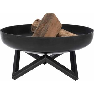 Berkfield Home - RedFire Fire Bowl Pello Black Steel