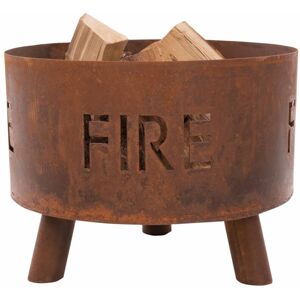 Berkfield Home - RedFire Fire Pit Fulla Rust 88030