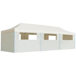 Rivka 3m x 9m Steel Pop-Up Party Tent by Dakota Fields Cream